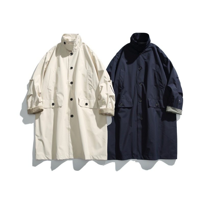 Trench-Coat mi-long pour homme - Streetwear Brand England avis et prix