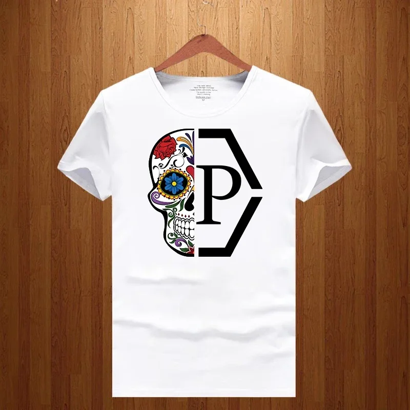 T-shirt imprimé col rond à man - Streetwear Brand With Flowers avis et prix