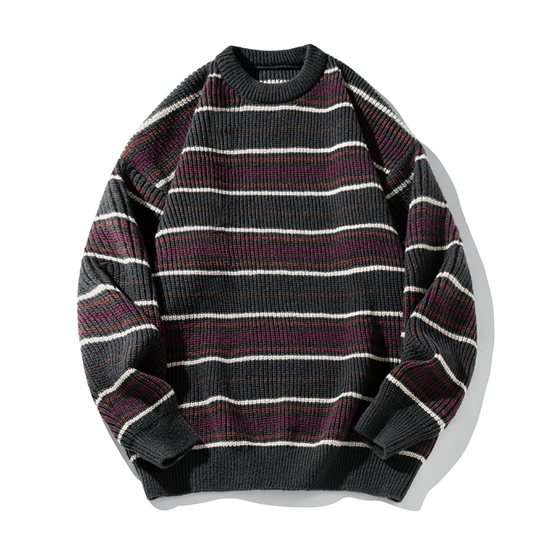 Pull en tricot rayé vintage de - Streetwear Brand England avis et prix