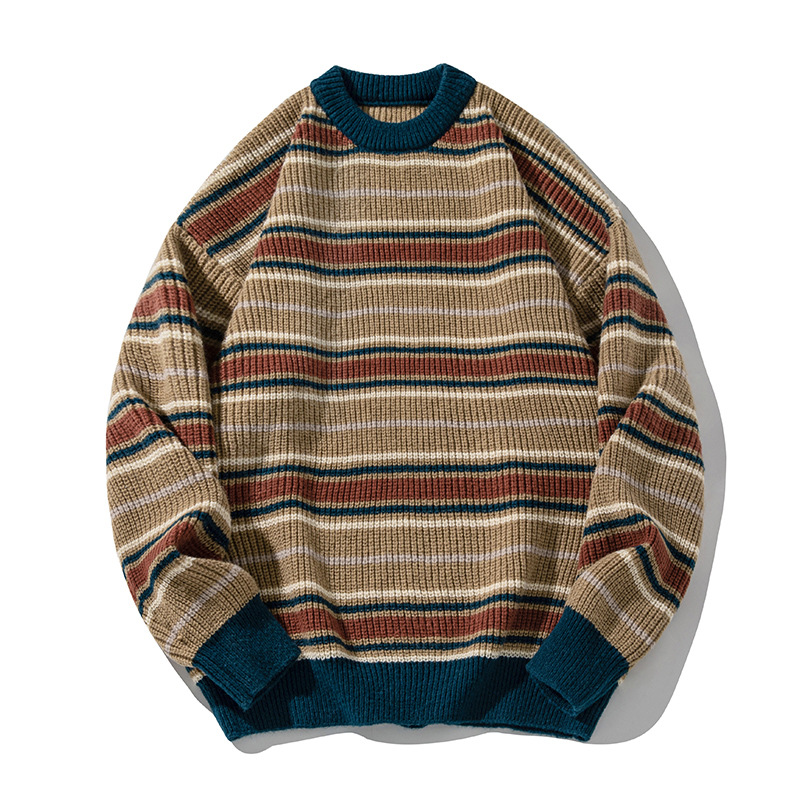 Pull en tricot rayé vintage de - Streetwear Brand England avis et prix