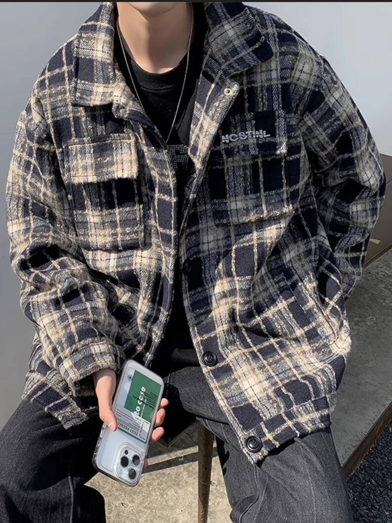 Hommes chemises épaisses veste - Streetwear Brand England avis et prix